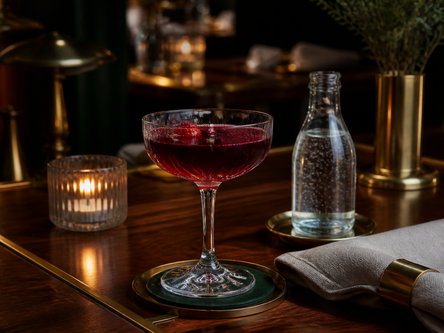 Aperitif az esti asztalon